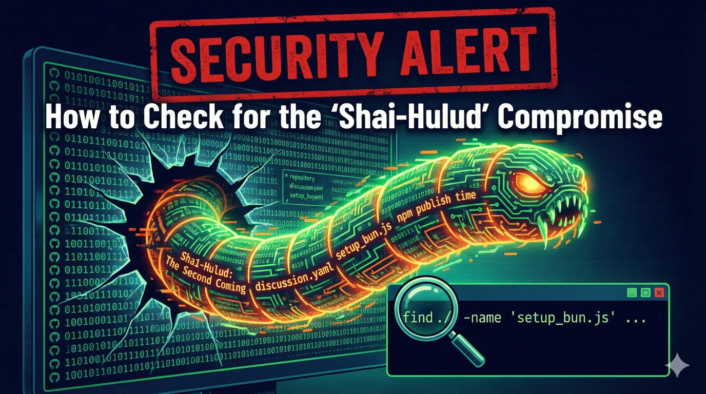 Security Alert: How to Check for the "Shai-Hulud" Compromise